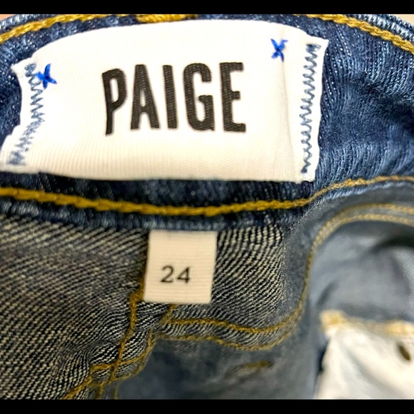 Paige denim jeans Verdugo ultra skinny size 24 Great Condition - Picture 4 of 6
